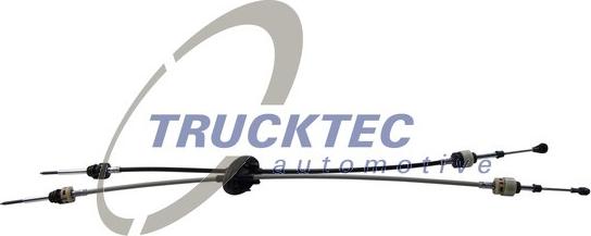 Trucktec Automotive 02.24.021 - Трос, наконечник, ступенчатая коробка передач autosila-amz.com