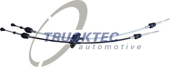 Trucktec Automotive 02.24.023 - Трос, наконечник, ступенчатая коробка передач autosila-amz.com