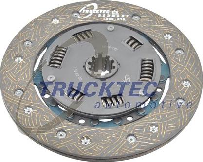 Trucktec Automotive 02.23.101 - Диск сцепления, фрикцион autosila-amz.com