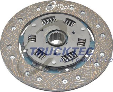 Trucktec Automotive 02.23.118 - Диск сцепления, фрикцион autosila-amz.com