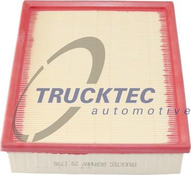 Trucktec Automotive 07.14.018 - Воздушный фильтр, двигатель autosila-amz.com