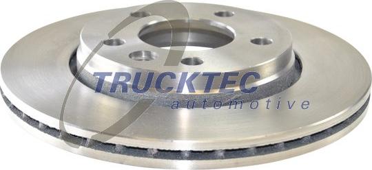 Trucktec Automotive 07.35.195 - Тормозной диск autosila-amz.com