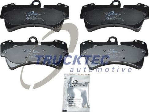 Trucktec Automotive 07.35.112 - Тормозные колодки, дисковые, комплект autosila-amz.com