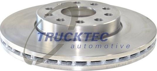 Trucktec Automotive 07.35.134 - Тормозной диск autosila-amz.com