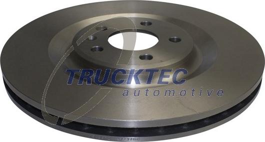 Trucktec Automotive 07.35.316 - Тормозной диск autosila-amz.com