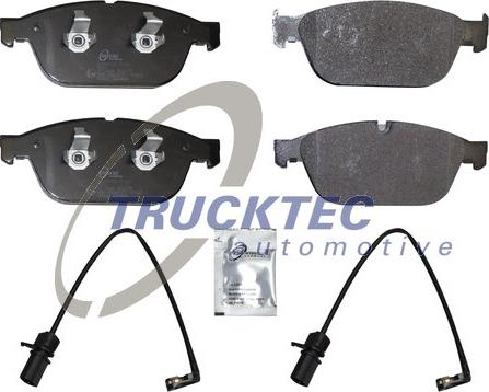 Trucktec Automotive 07.35.310 - Тормозные колодки, дисковые, комплект autosila-amz.com