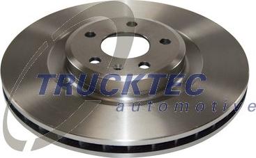 Trucktec Automotive 07.35.253 - Тормозной диск autosila-amz.com