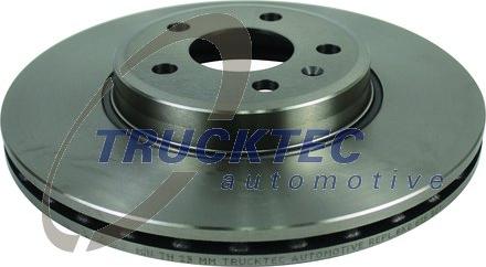 Trucktec Automotive 07.35.272 - Тормозной диск autosila-amz.com