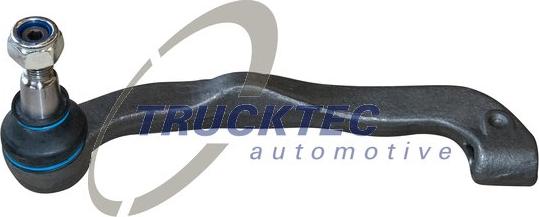 Trucktec Automotive 07.37.128 - Наконечник рулевой тяги, шарнир autosila-amz.com