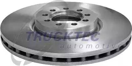 Trucktec Automotive 14.35.016 - Тормозной диск autosila-amz.com