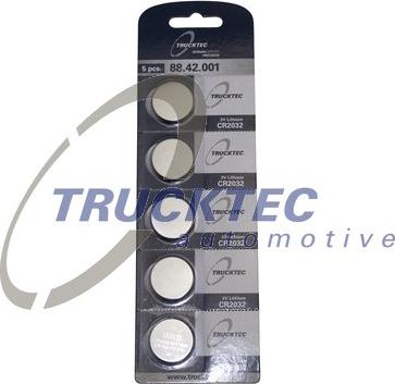 Trucktec Automotive 88.42.001 - Приборная батарея autosila-amz.com