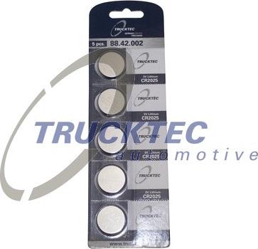Trucktec Automotive 88.42.002 - Приборная батарея autosila-amz.com