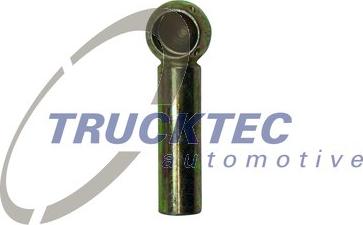 Trucktec Automotive 87.06.202 - наконечник тяги КПП! (педали газа) M6x1/Dшар. шарнира=10/Lот центра шарн. до края=40 \MB autosila-amz.com