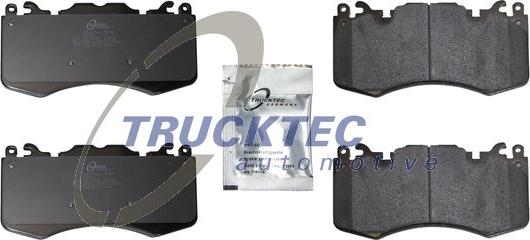 Trucktec Automotive 22.35.123 - Тормозные колодки, дисковые, комплект autosila-amz.com