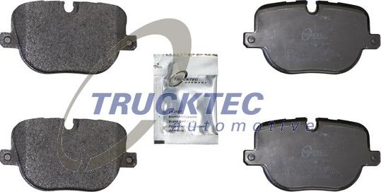 Trucktec Automotive 22.35.122 - Тормозные колодки, дисковые, комплект autosila-amz.com