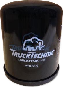 Trucktechnic WSK.63.6 - Фильтр влагоотделителя накручивающийся MB, SC, VL ,TGA autosila-amz.com