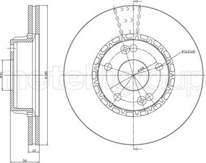 Delphi 186224 - Тормозной диск autosila-amz.com