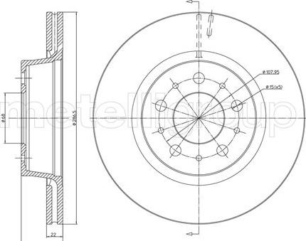 Trusting DF251 - Тормозной диск autosila-amz.com