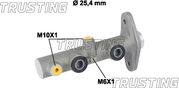 Trusting PF951 - Главный тормозной цилиндр autosila-amz.com