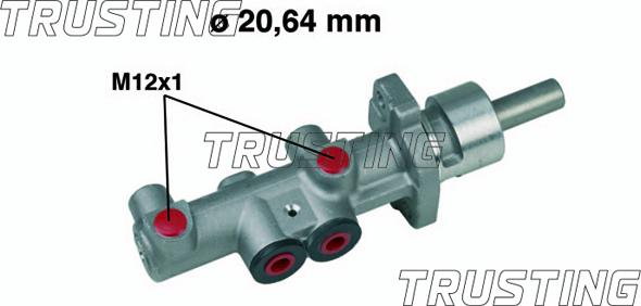 Trusting PF463 - Главный тормозной цилиндр autosila-amz.com