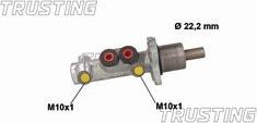 Trusting PF1004 - Главный тормозной цилиндр autosila-amz.com