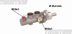 Trusting PF1011 - Главный тормозной цилиндр autosila-amz.com