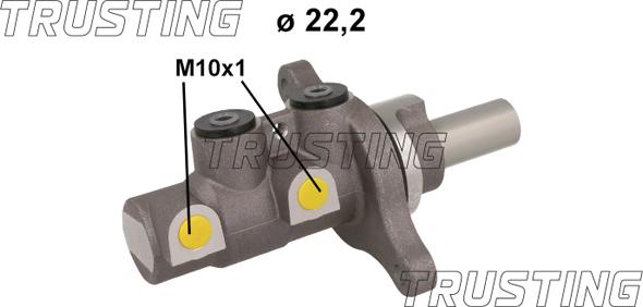 Trusting PF1151 - Главный тормозной цилиндр autosila-amz.com