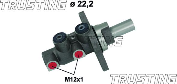 Trusting PF1152 - Главный тормозной цилиндр autosila-amz.com