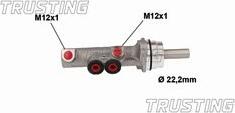 Trusting PF1116 - Главный тормозной цилиндр autosila-amz.com