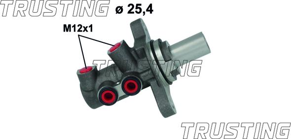 Trusting PF1134 - Главный тормозной цилиндр autosila-amz.com