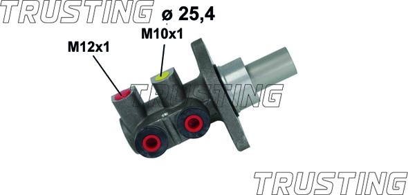 Trusting PF1129 - Главный тормозной цилиндр autosila-amz.com