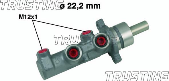 Trusting PF323 - Главный тормозной цилиндр autosila-amz.com