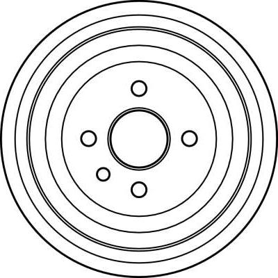 TRW DB4003 - DB4003 барабан тормозной!\ Opel Ascona/Kadett 1.6-2.0D 75> autosila-amz.com