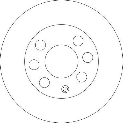 TRW DF4439 - Диски тормозные передние (в коробке 2шт., цена за 1шт.) autosila-amz.com