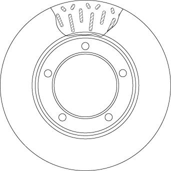TRW DF4506 - Тормозной диск autosila-amz.com