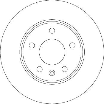 TRW DF6915 - Тормозной диск autosila-amz.com