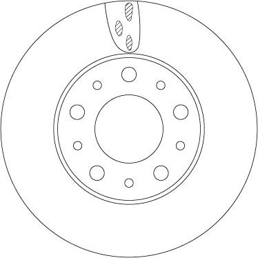 TRW DF6918S - Тормозной диск autosila-amz.com