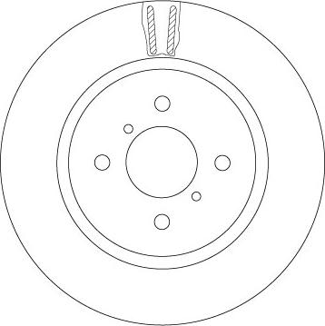 TRW DF6912 - Тормозной диск autosila-amz.com