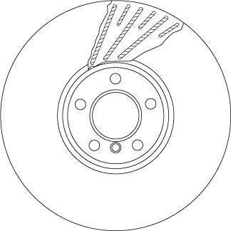 TRW DF6622S - Тормозной диск autosila-amz.com