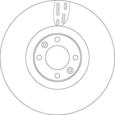 TRW DF6140 - Тормозной диск autosila-amz.com