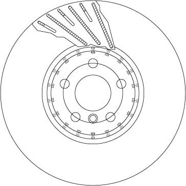 TRW DF6891S - Тормозной диск autosila-amz.com