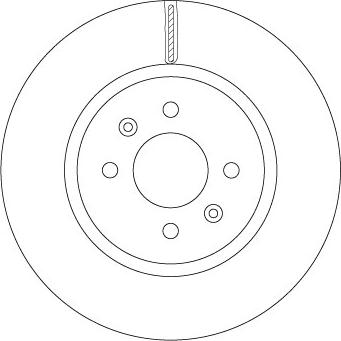 TRW DF6842 - Тормозной диск autosila-amz.com