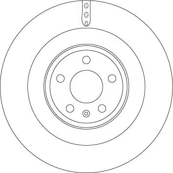 TRW DF6343S - Тормозной диск autosila-amz.com
