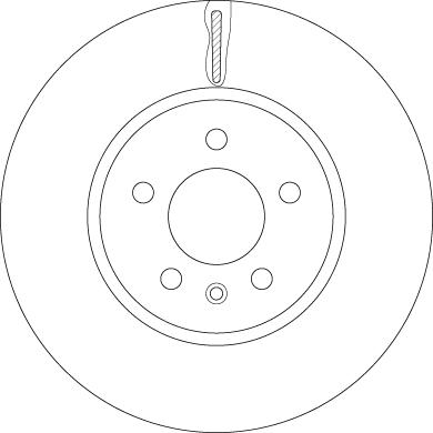 TRW DF6260S - BRAKE DISC (SINGLE) autosila-amz.com