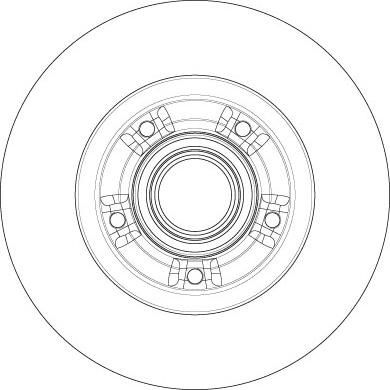 TRW DF6203BS - Тормозной диск autosila-amz.com