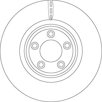 TRW DF6223S - Тормозной диск autosila-amz.com