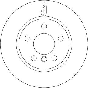 TRW DF6799 - Диск торм MINI:  MINI (F55) 2014->>, MINI (F56) 2013->>, MINI CLUBMAN (F54) 2015->>, MINI Convertible (F57) 2015->> autosila-amz.com