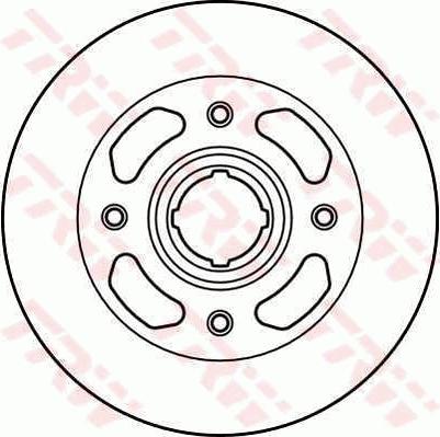Triscan 8120 50104 - Тормозной диск autosila-amz.com