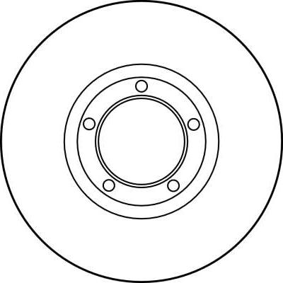 TRW DF1653 - Тормозной диск autosila-amz.com