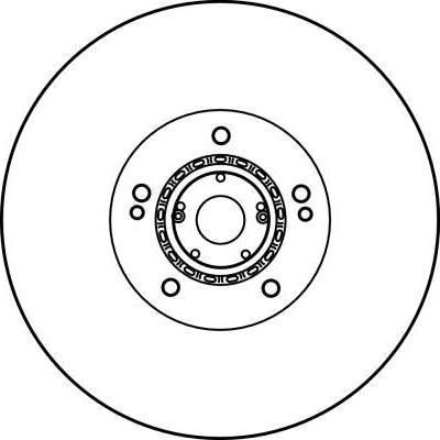 TRW DF1020 - Тормозной диск autosila-amz.com